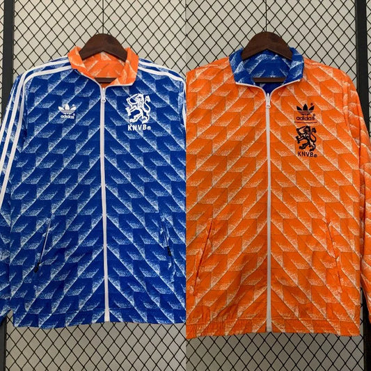 Holanda 2023-24 Jaqueta corta-vento dupla face