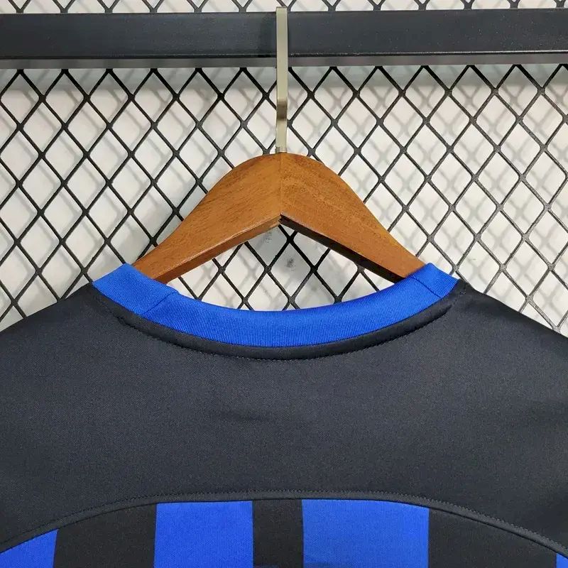 Inter Milan 2023/24 Home Long Sleeves Jersey With AD