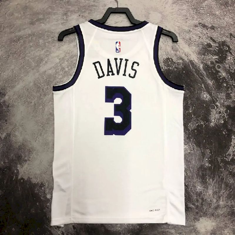 Men’s Anthony Davis White Team Jersey – City Edition