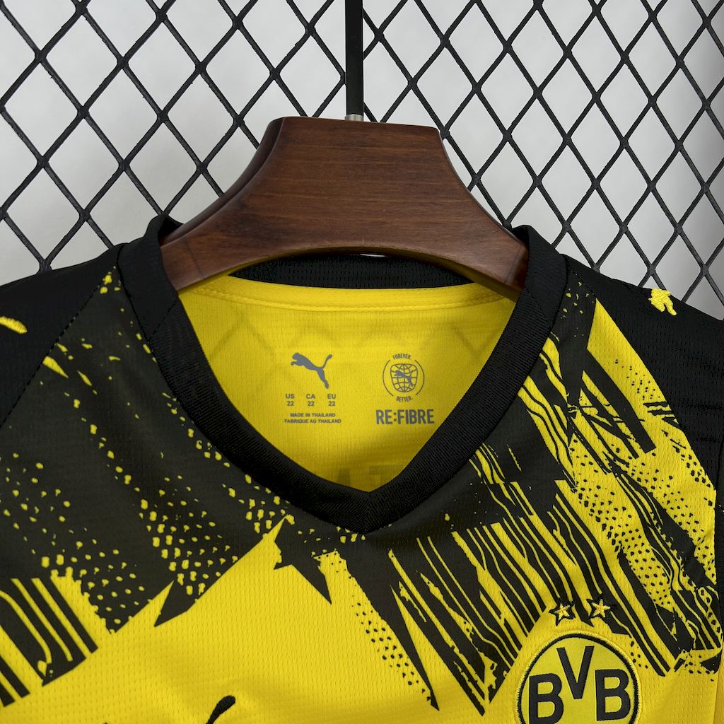 Borussia Dortmund 2025/26 Home Kids Kit 2
