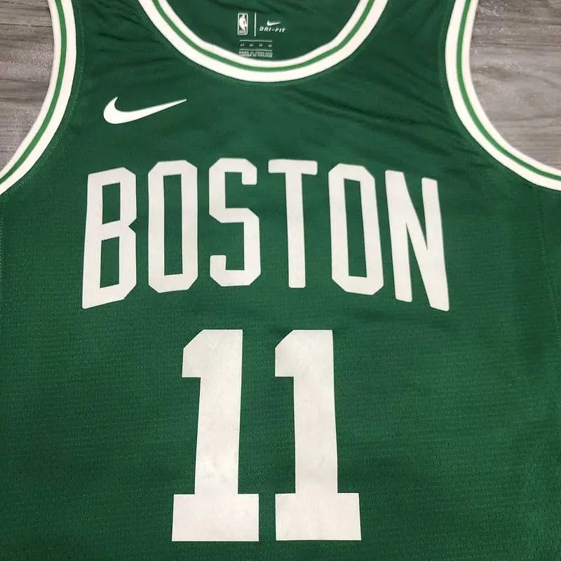 Kyrie Irving Men’s Green Player Version Jersey- Icon Edition