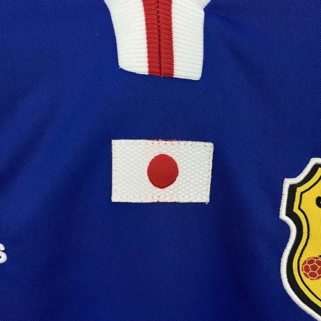 Camisa retrô de mangas compridas da seleção japonesa de 2000