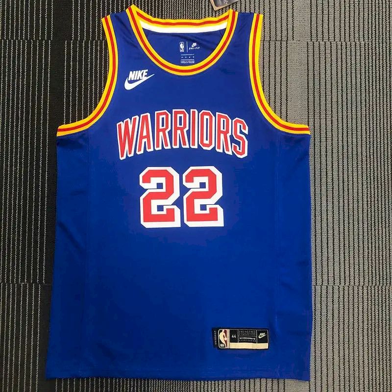 Andrew Wiggins Men’s Blue 2021-22 75th Anniversary Jersey – Classic Edition