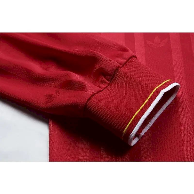Camisa retrô de mangas compridas do Liverpool 1985/87 Home