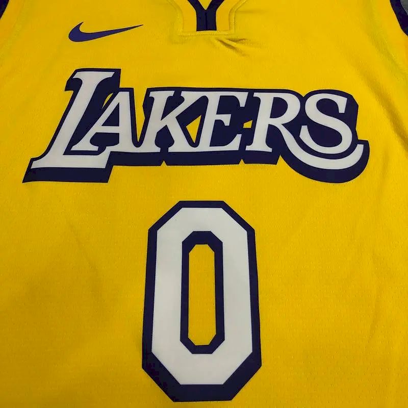 Camisa Nick Young Yellow City Edition Masculina Versão Jogador