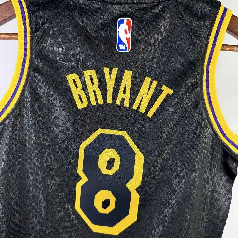 Youth Kobe Bryant Black Team Jersey
