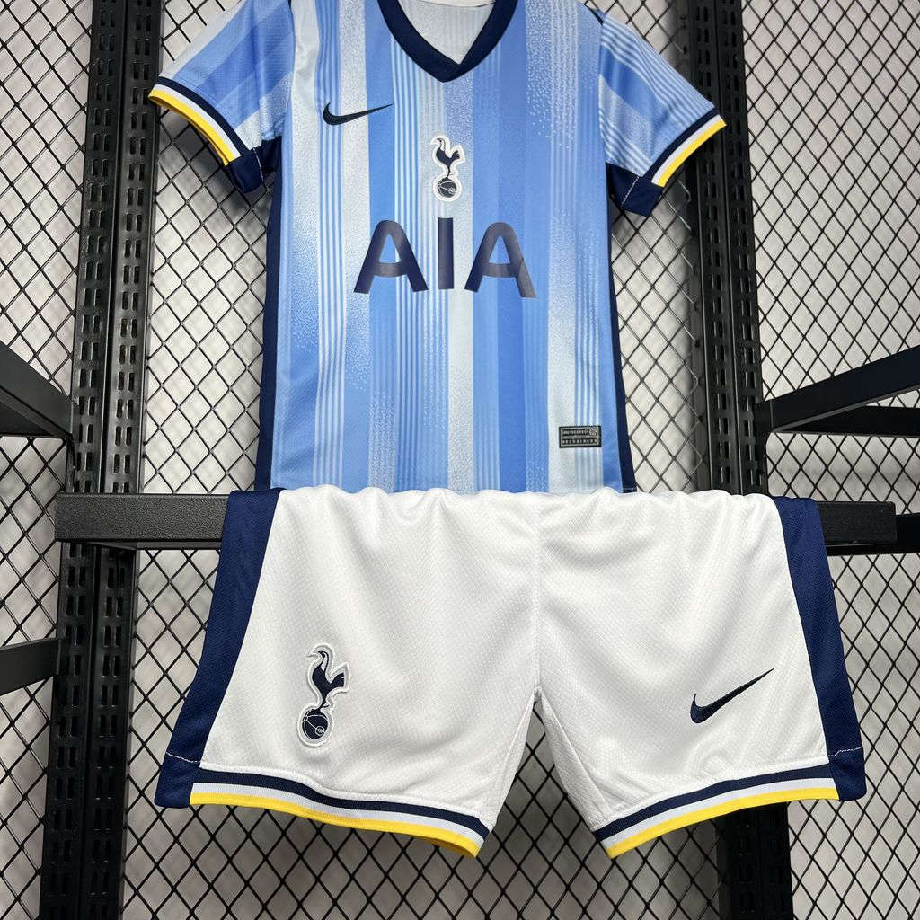 Kit reserva infantil do Tottenham Hotspur 2024/25