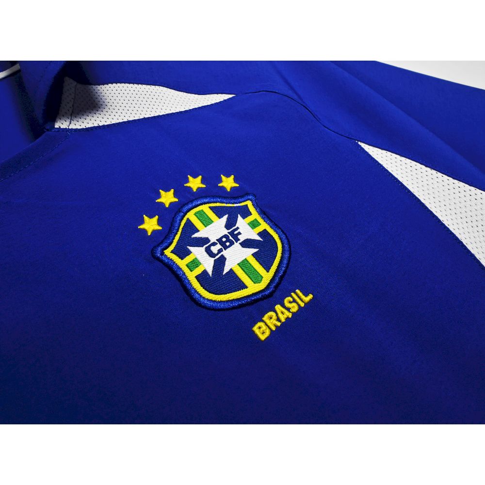 Camisa reserva retrô do Brasil 2002