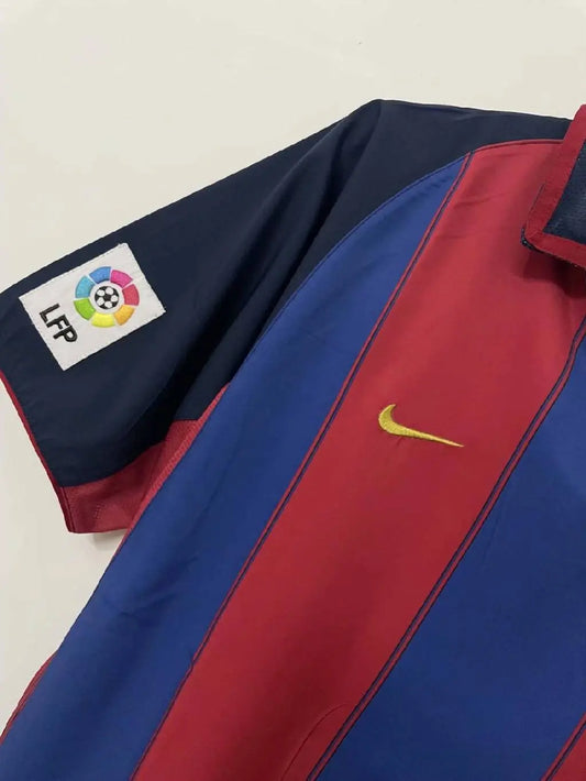 Camisa retrô titular do Barcelona 2003/04