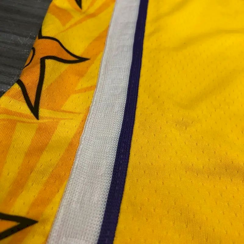 Camisa LeBron James Yellow City Edition Masculina Versão Jogador