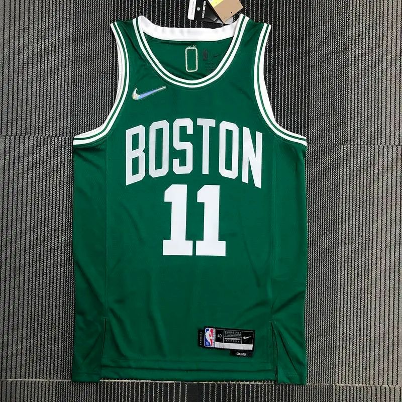 Camisa masculina Kyrie Irving Green Team – Edição de 75º aniversário