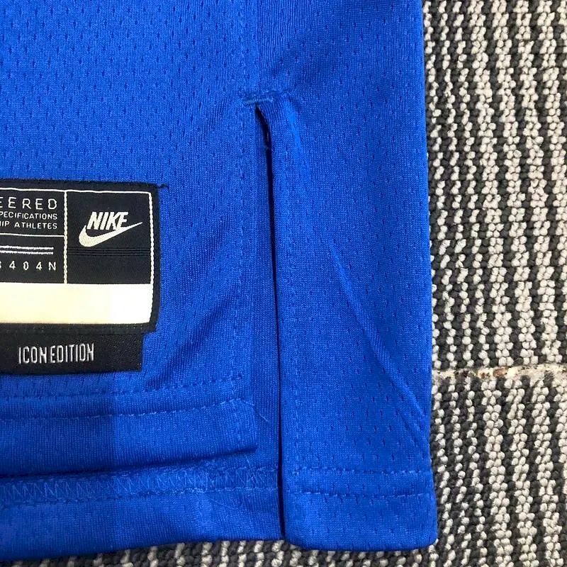Camisa Stephen Curry Azul Masculina - Edição Clássica do 75º Aniversário