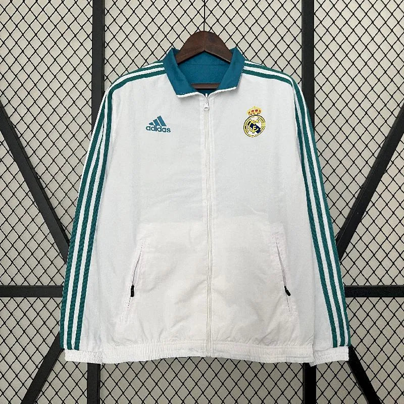 Corta-vento dupla face Real Madrid 2024-25