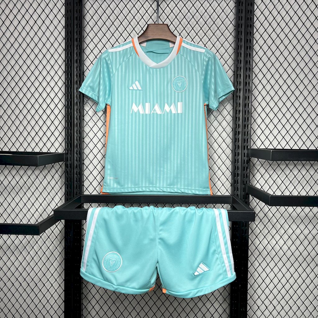 Inter Miami 2024/25 Third Away Kids Kit