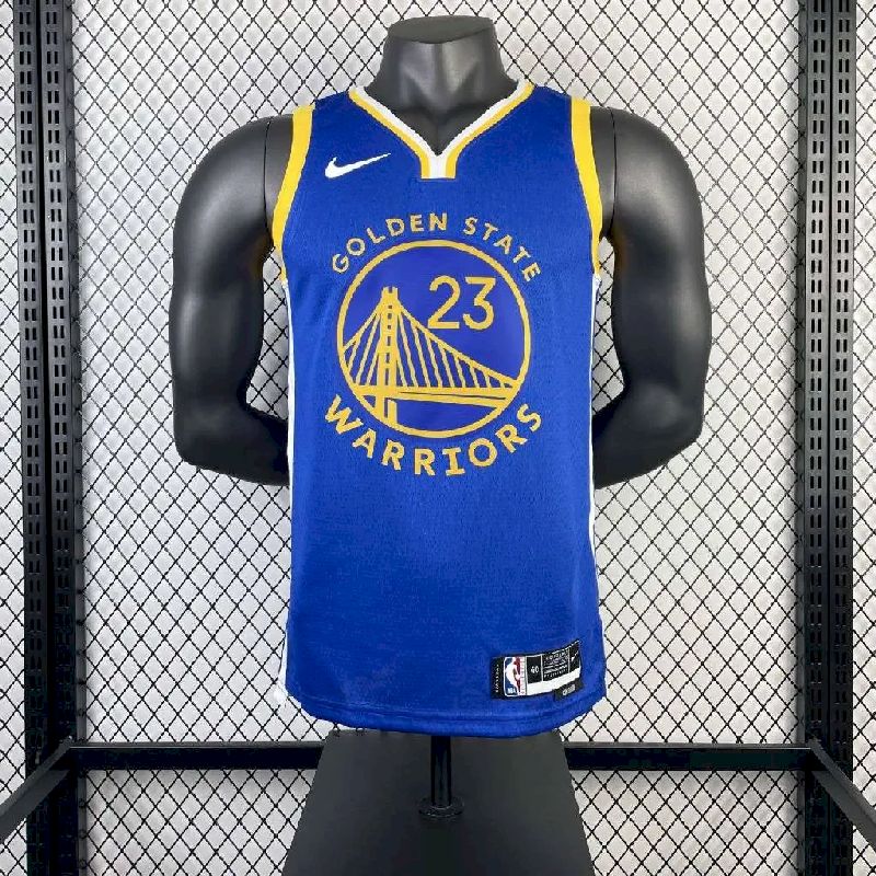 Camisa masculina Draymond verde e azul do time reserva