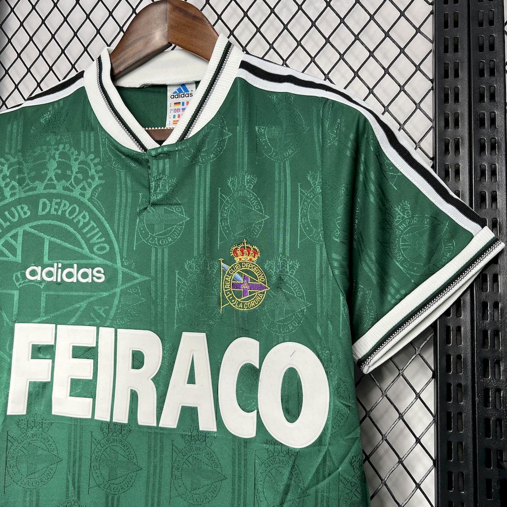 Camisa retrô do Deportivo La Coruña 1999/00