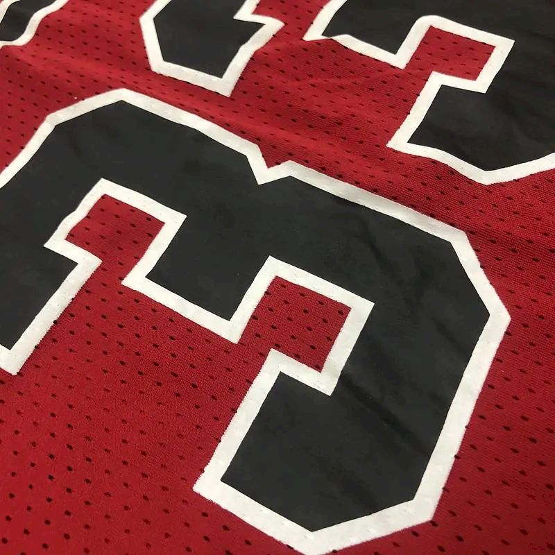 Camisa vermelha masculina Scottie Pippen – Edição retrô