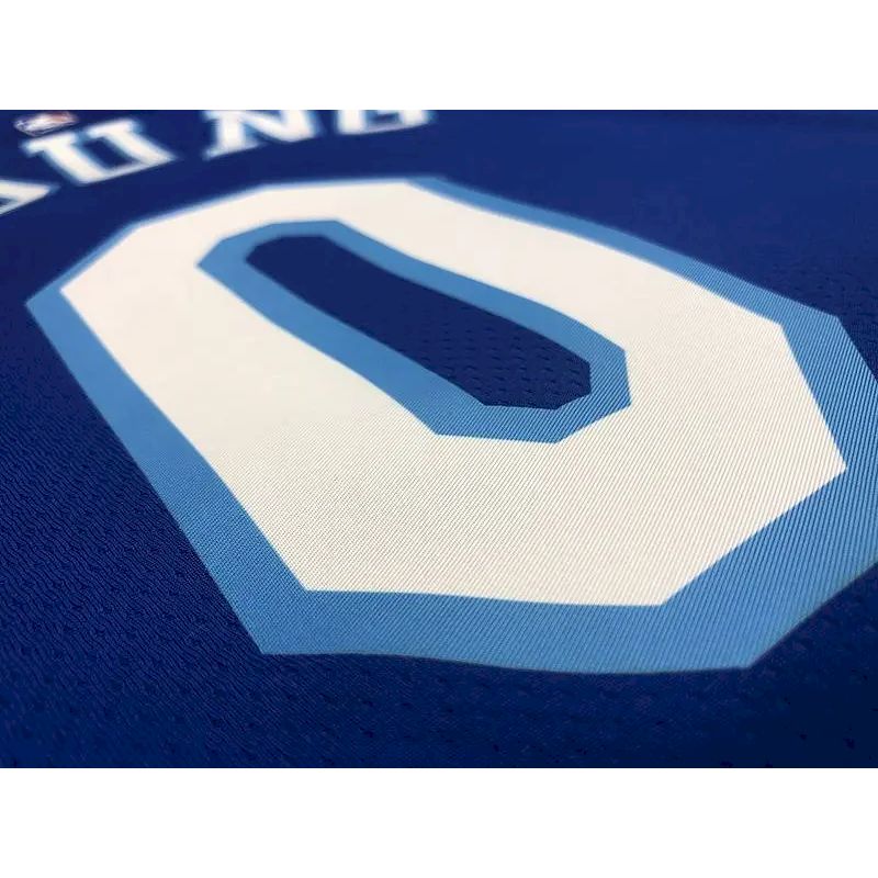 Camisa Nick Young Azul Masculina Versão Jogador – Edição Clássica Retro