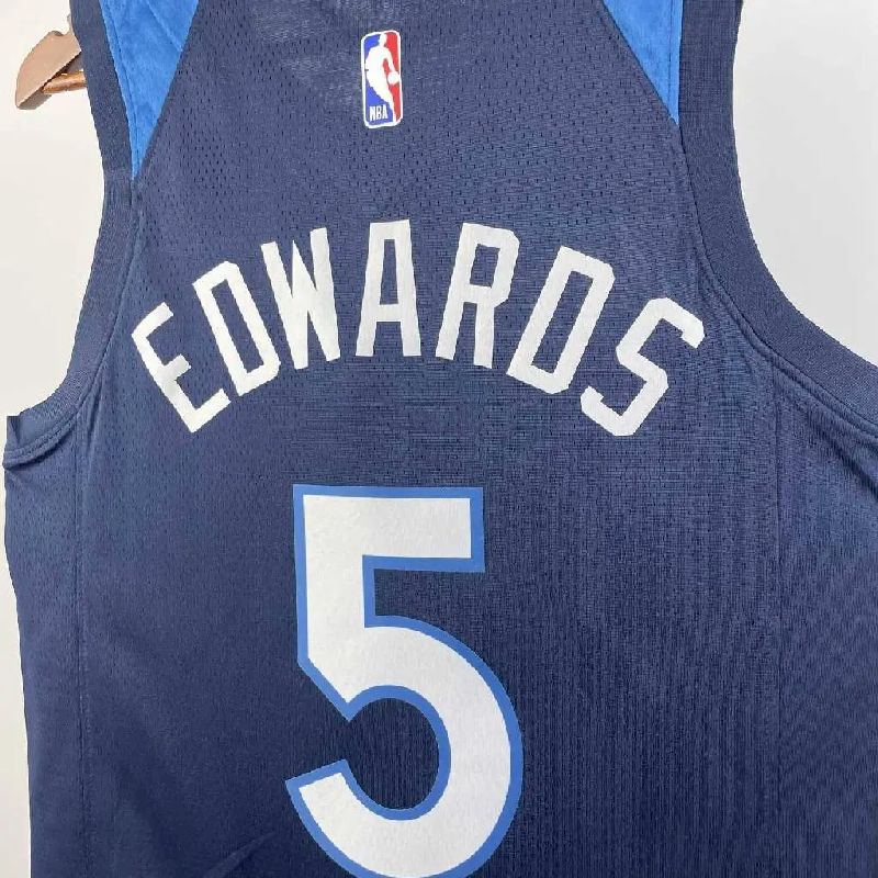 Camisa masculina Anthony Edwards da seleção visitante 2023