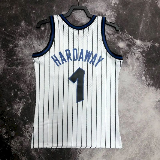 Camisa masculina M&N 1994 Anfernee Hardaway branca retrô