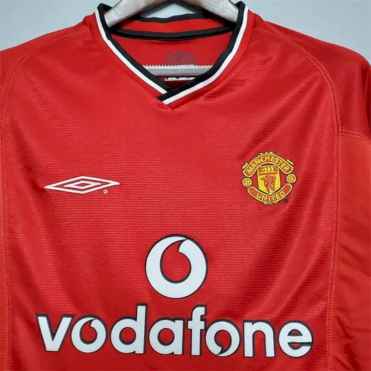 Camisa retrô do Manchester United 2000/01