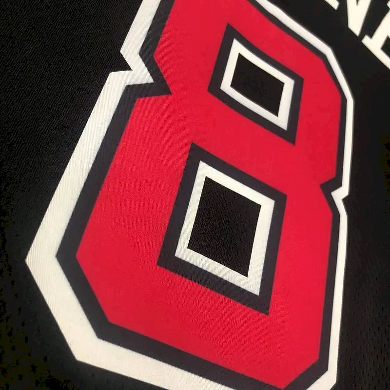 Camisa Masculina Zach Lavine Preta Versão Jogador – Edição Clássica