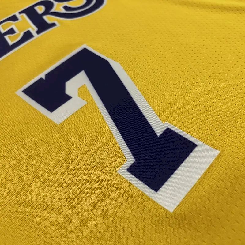Carmelo Anthony Men’s Yellow Swingman Team Jersey – Icon Edition