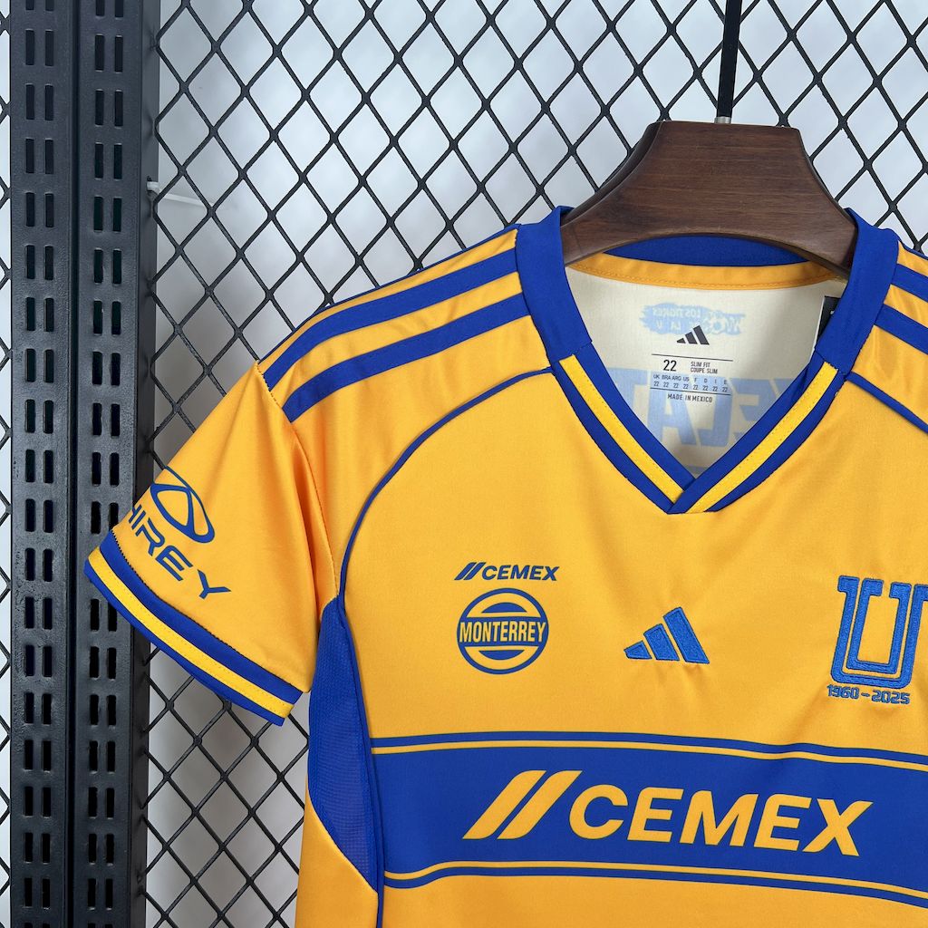 Tigres 2025/26 Home Kids Kit