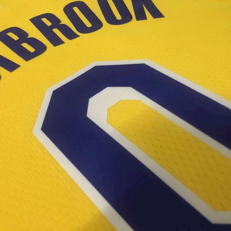 Camisa amarela masculina Nick Young Team – Edição de 75º aniversário