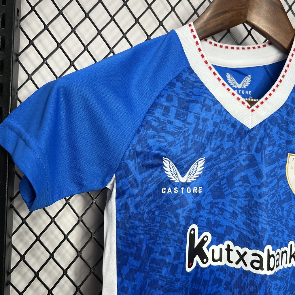 Athletic Bilbao 2024/25 Away Kids Kit