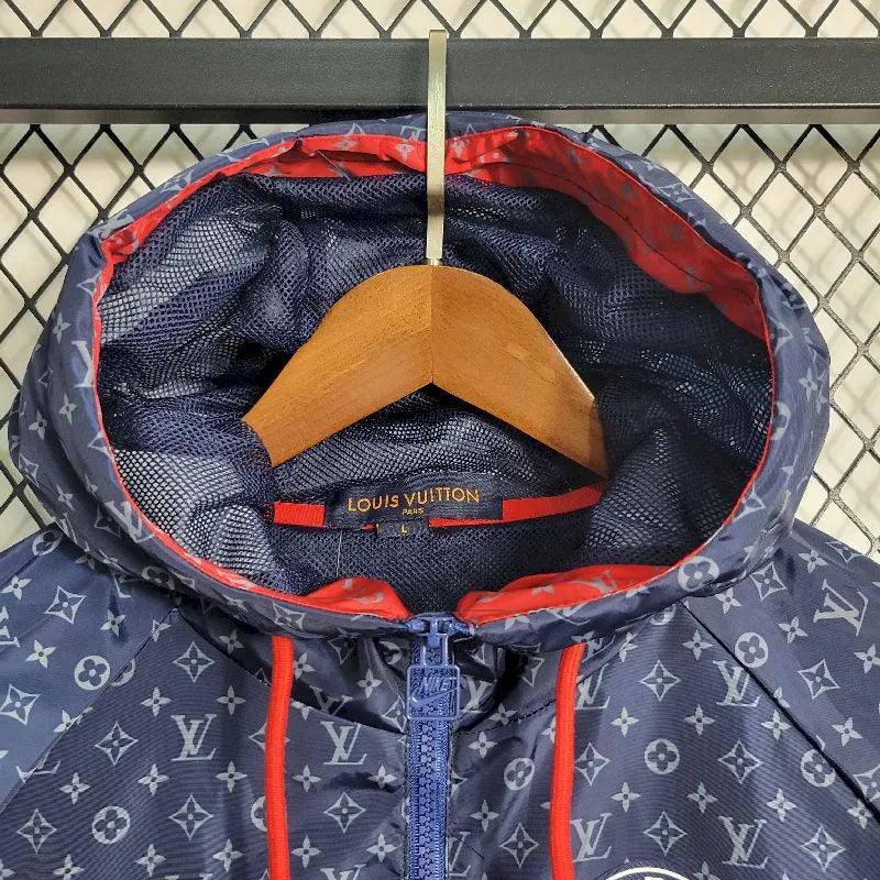 Paris Saint-Germain Co branded LV 2023-24 Player Windbreaker