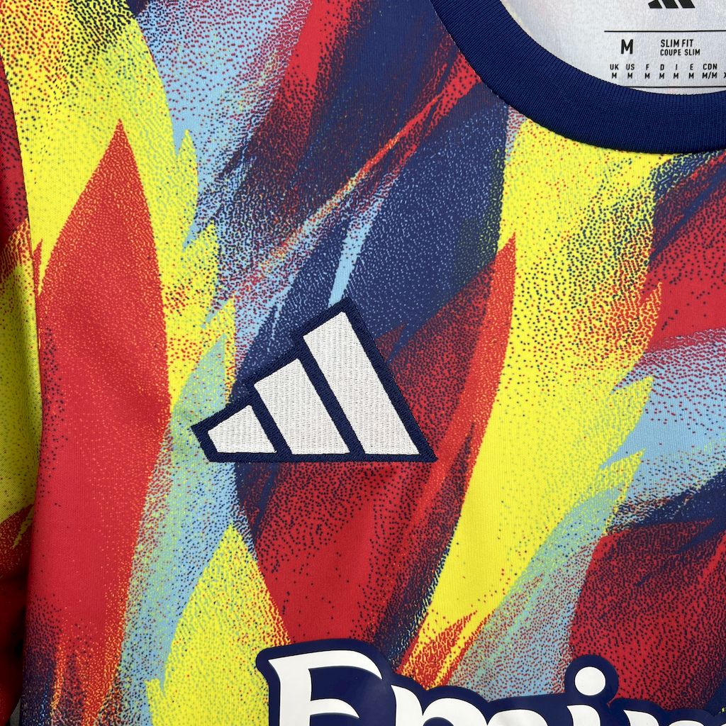 Arsenal 2025/26 Colorful pre-match training Jersey