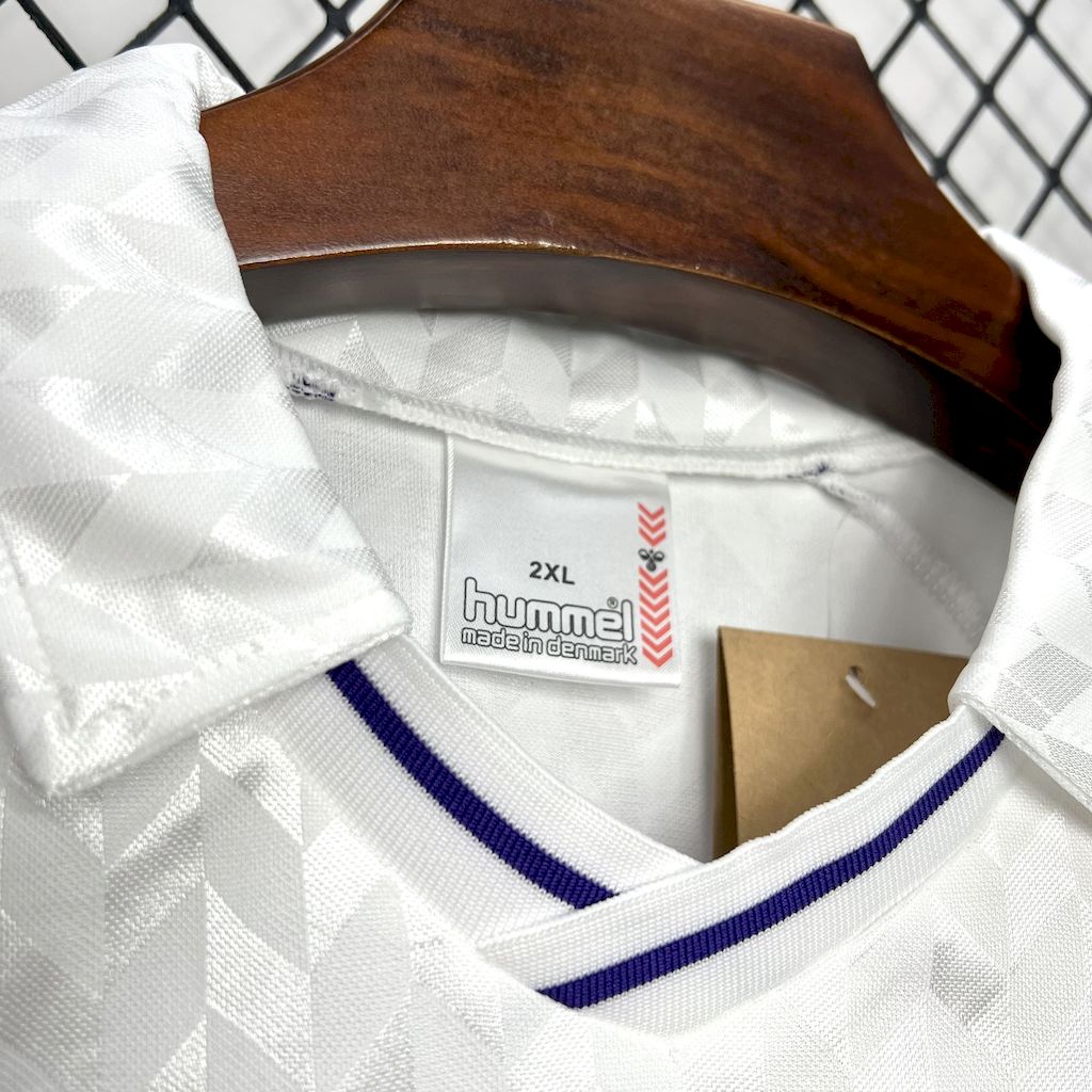 Real Madrid 1988/89 Home Retro Jersey