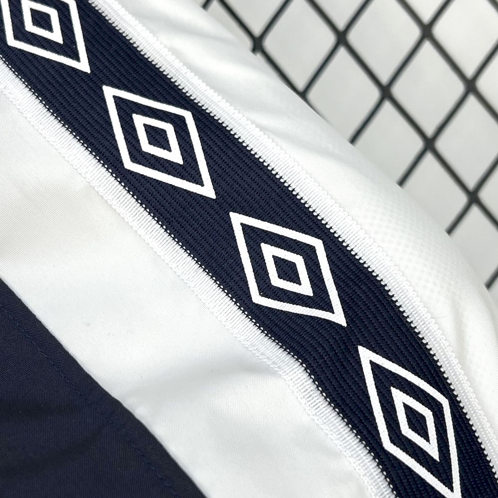 Jaqueta branca Umbro Track da Inglaterra 1998-99