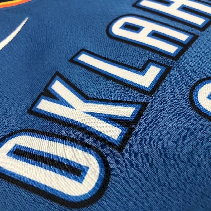 Camisa azul masculina Kevin Durant Swingman – Edição Ícone