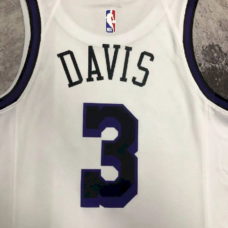 Men’s Anthony Davis White Team Jersey – City Edition