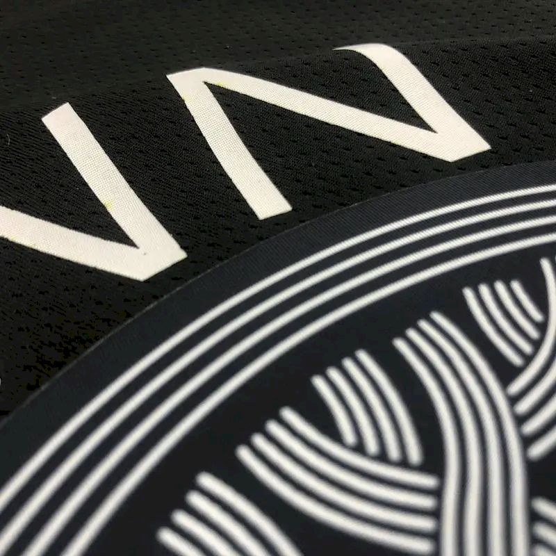 Camisa Kevin Durant com gola V preta, versão jogador, masculina – Edição Statement