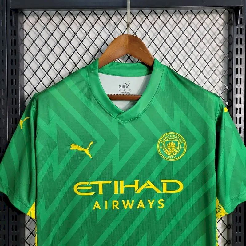 Men's Manchester City 2023/24 Goalkeeper Jersey