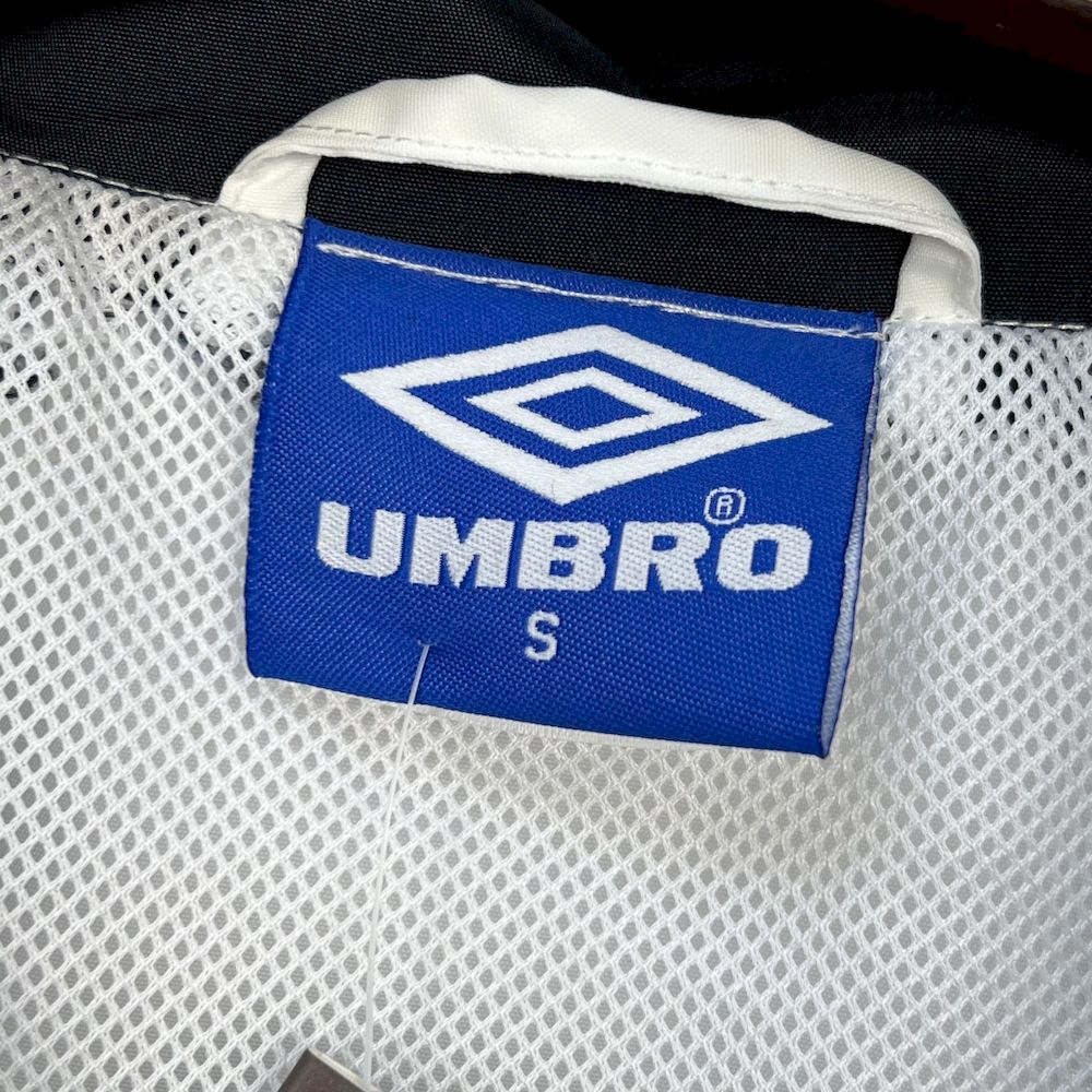 Jaqueta branca Umbro Track da Inglaterra 1998-99