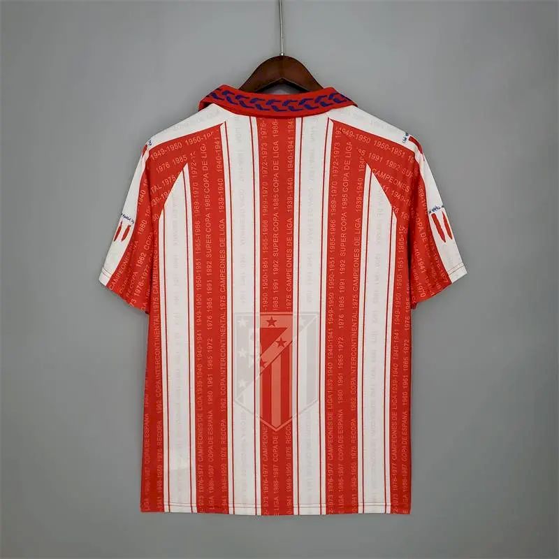 Camisa retrô do Atlético de Madrid 1995/96