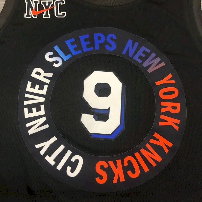 Men’s R.J.Barrett Black 2020-21 Swingman Player Version Jersey – City Edition