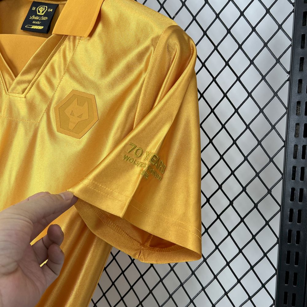 Camisa Wolves 70º Aniversário 2025/26