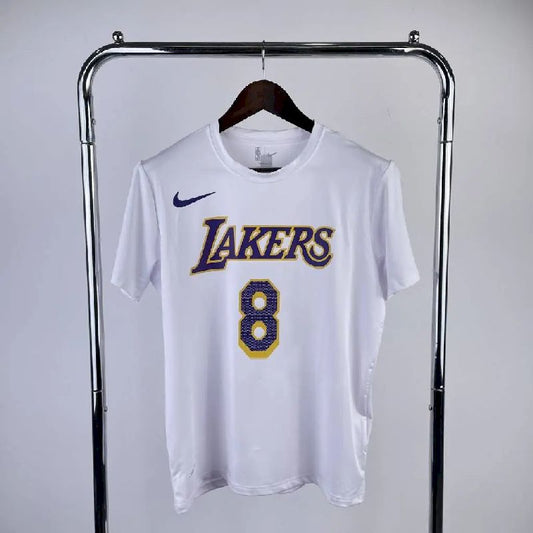 Camiseta masculina branca do time Kobe Bryant