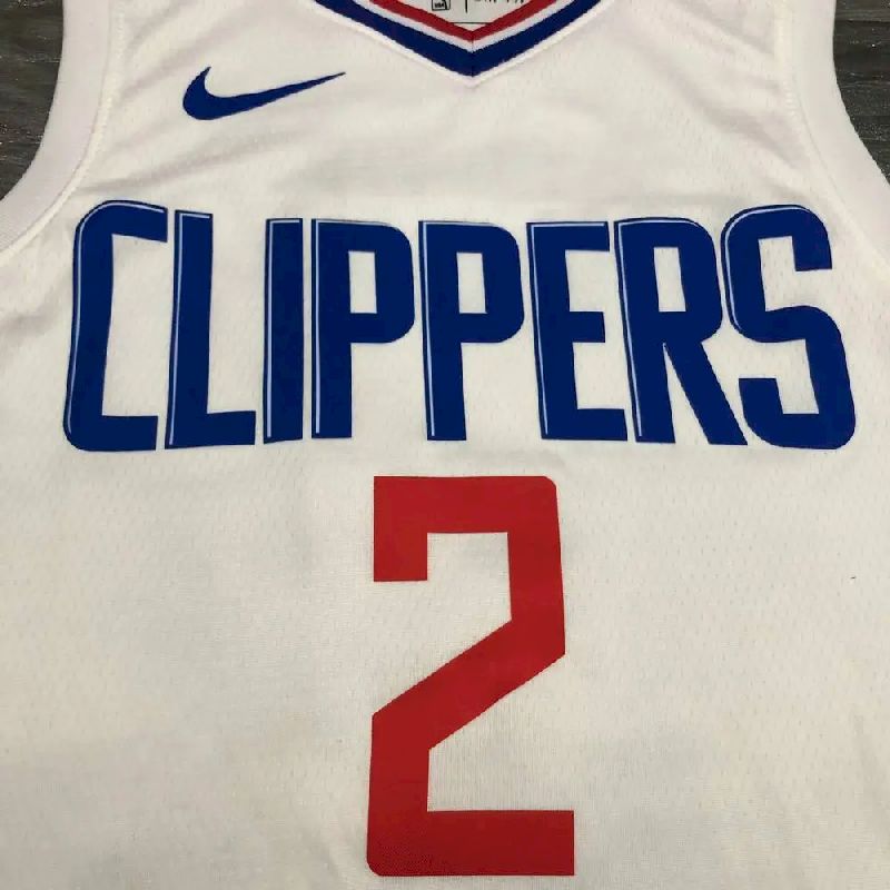 Camisa Kawhi Leonard Branca Masculina 2020-21 Versão Jogador – Edição Associação
