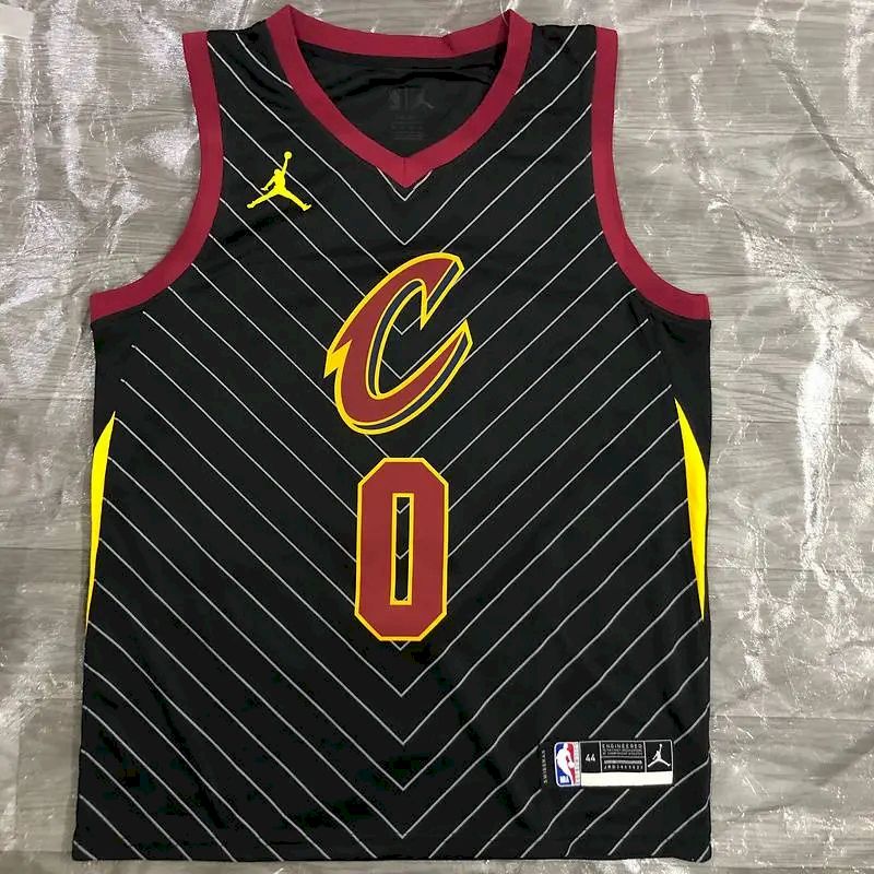 Kevin Love Men’s Black Swingman Team Jersey – Statement Edition