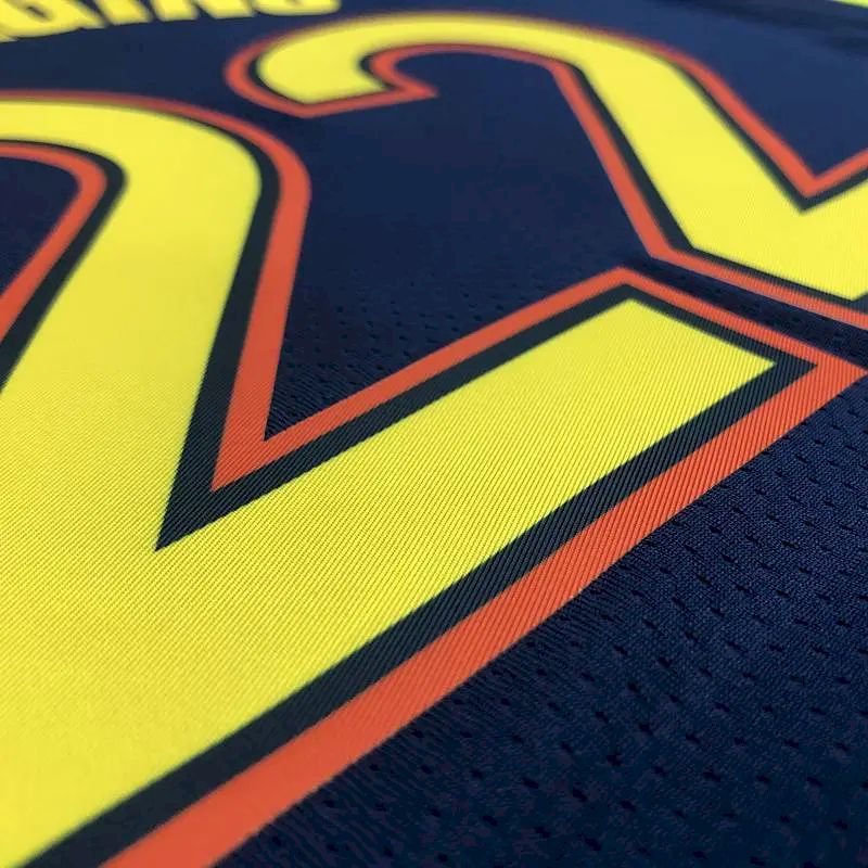 Men’s Andrew Wiggins 2020-21 Navy Swingman Jersey – City Edition