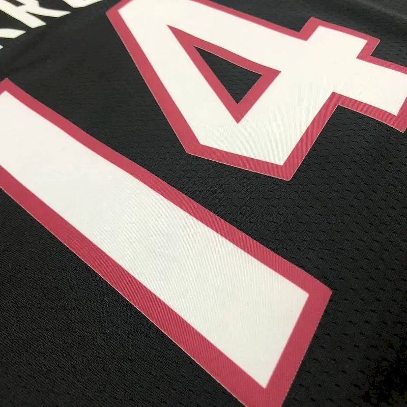 Men’s Tyler Herro 2020-21 Black Swingman Player Version Jersey – Icon Edition