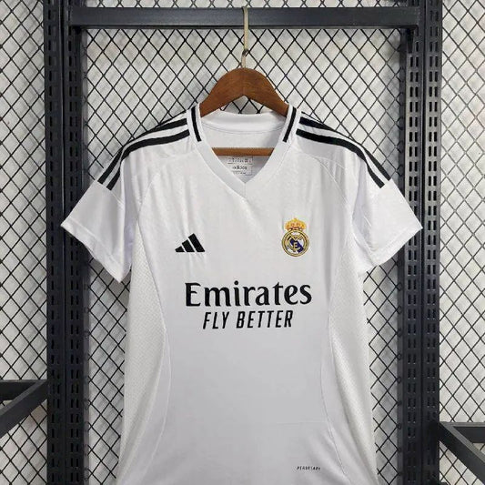 Camisa Feminino Home do Real Madrid 2024/25