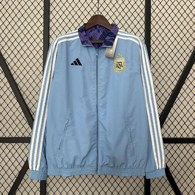 Argentina 2024-25 Jaqueta corta-vento dupla face