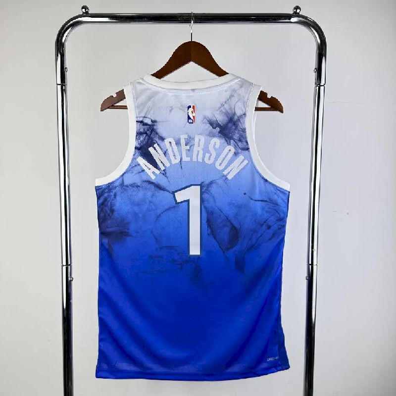 Camisa Kyle Anderson Azul Masculina 2024 – Edição City